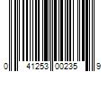 Barcode Image for UPC code 041253002359