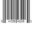 Barcode Image for UPC code 041255432062