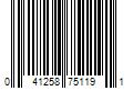 Barcode Image for UPC code 041258751191