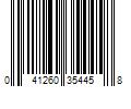 Barcode Image for UPC code 041260354458