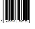 Barcode Image for UPC code 0412610706225