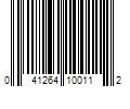 Barcode Image for UPC code 041264100112