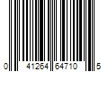 Barcode Image for UPC code 041264647105