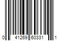 Barcode Image for UPC code 041269603311