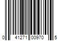 Barcode Image for UPC code 041271009705