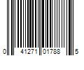 Barcode Image for UPC code 041271017885