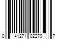 Barcode Image for UPC code 041271022797