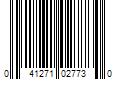 Barcode Image for UPC code 041271027730