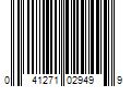 Barcode Image for UPC code 041271029499