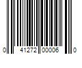 Barcode Image for UPC code 041272000060