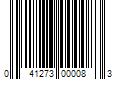 Barcode Image for UPC code 041273000083