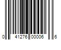 Barcode Image for UPC code 041276000066