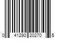 Barcode Image for UPC code 041290202705