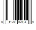 Barcode Image for UPC code 041293023949