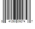 Barcode Image for UPC code 041293092747