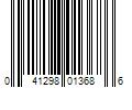 Barcode Image for UPC code 041298013686