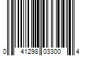 Barcode Image for UPC code 041298033004