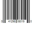 Barcode Image for UPC code 041298080190