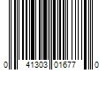 Barcode Image for UPC code 041303016770