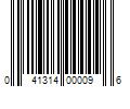 Barcode Image for UPC code 041314000096