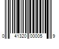 Barcode Image for UPC code 041320000059