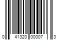 Barcode Image for UPC code 041320000073