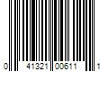 Barcode Image for UPC code 041321006111