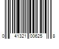 Barcode Image for UPC code 041321006258