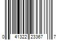 Barcode Image for UPC code 041322233677