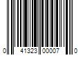 Barcode Image for UPC code 041323000070