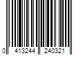 Barcode Image for UPC code 0413244240321