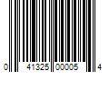 Barcode Image for UPC code 041325000054