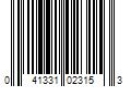 Barcode Image for UPC code 041331023153