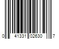 Barcode Image for UPC code 041331026307