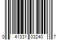 Barcode Image for UPC code 041331032407