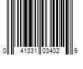 Barcode Image for UPC code 041331034029