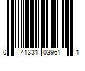 Barcode Image for UPC code 041331039611