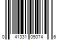 Barcode Image for UPC code 041331050746