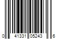 Barcode Image for UPC code 041331052436