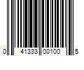 Barcode Image for UPC code 041333001005