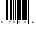 Barcode Image for UPC code 041333001296. Product Name: 