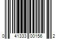 Barcode Image for UPC code 041333001562