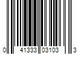 Barcode Image for UPC code 041333031033