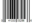 Barcode Image for UPC code 041333032566