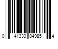 Barcode Image for UPC code 041333049854