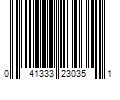 Barcode Image for UPC code 041333230351