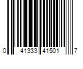 Barcode Image for UPC code 041333415017