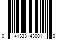 Barcode Image for UPC code 041333430010