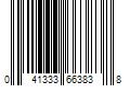 Barcode Image for UPC code 041333663838