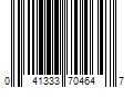 Barcode Image for UPC code 041333704647